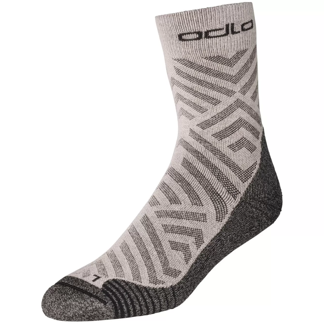 Chaussettes Micro Crew Unisexes Ceramicool Hike Graphic | Odlo New