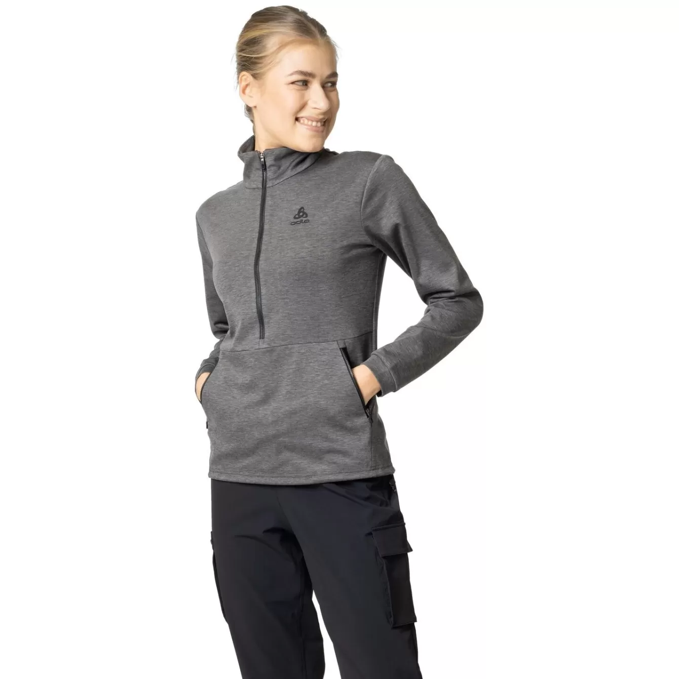 Pull Demi-Zippe Ascent365 | Odlo Hot