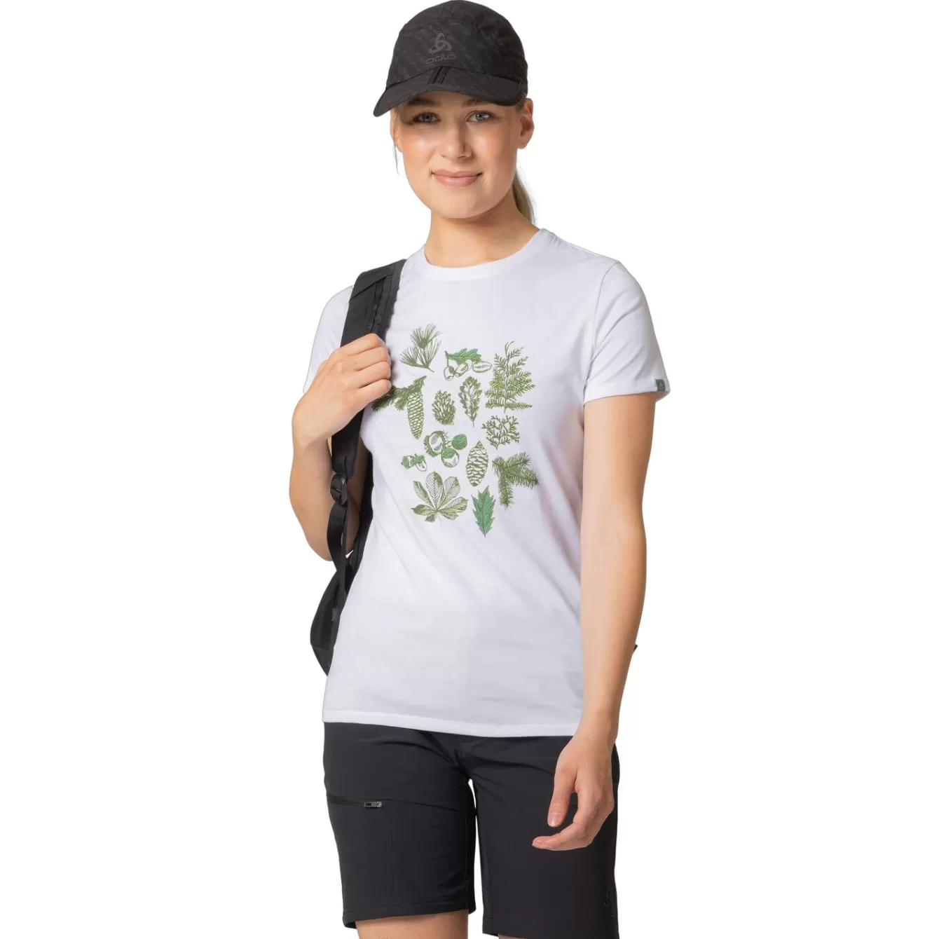 T-Shirt A Imprime Forestier Kumano | Odlo Shop