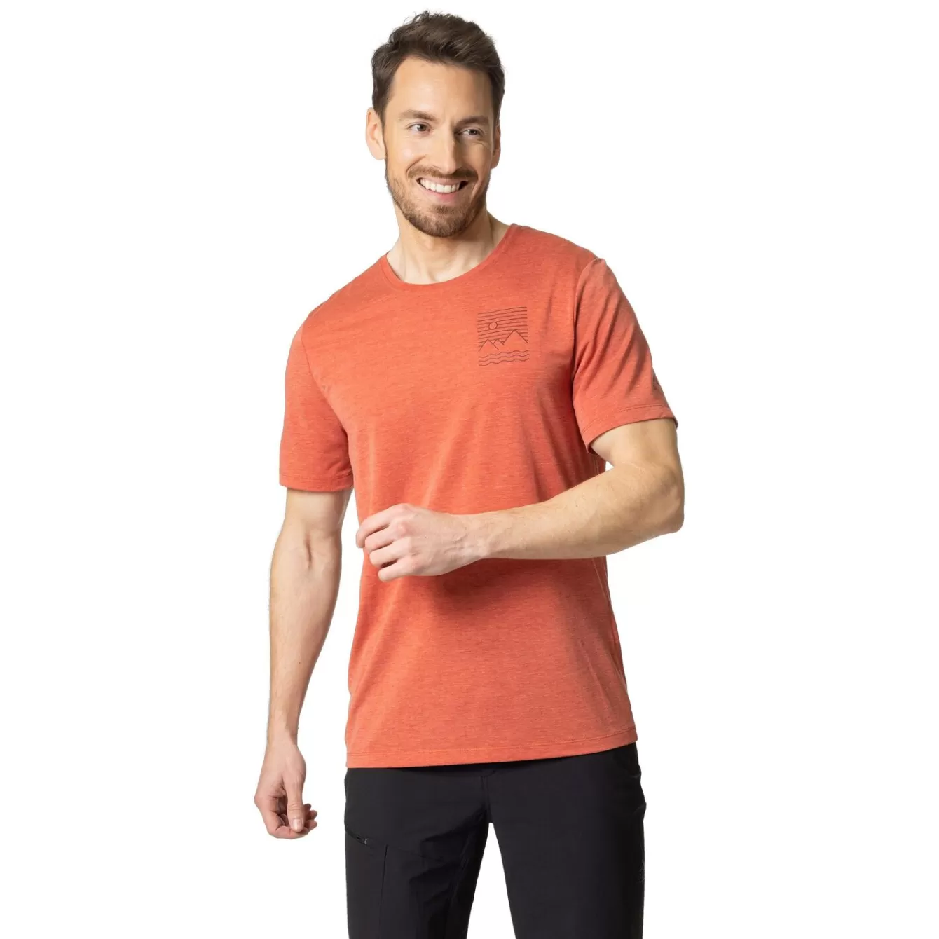 T-Shirt A Imprime Lineaire Ascent365 | Odlo Sale