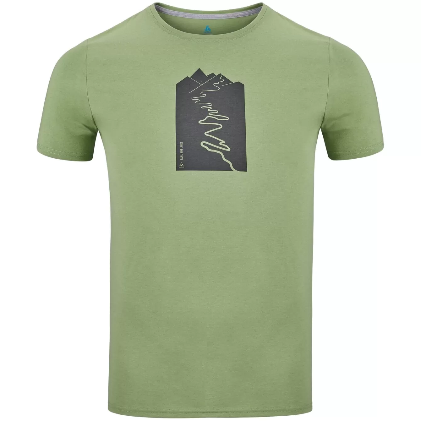 T-Shirt A Imprime Sentier Nikko | Odlo Flash Sale