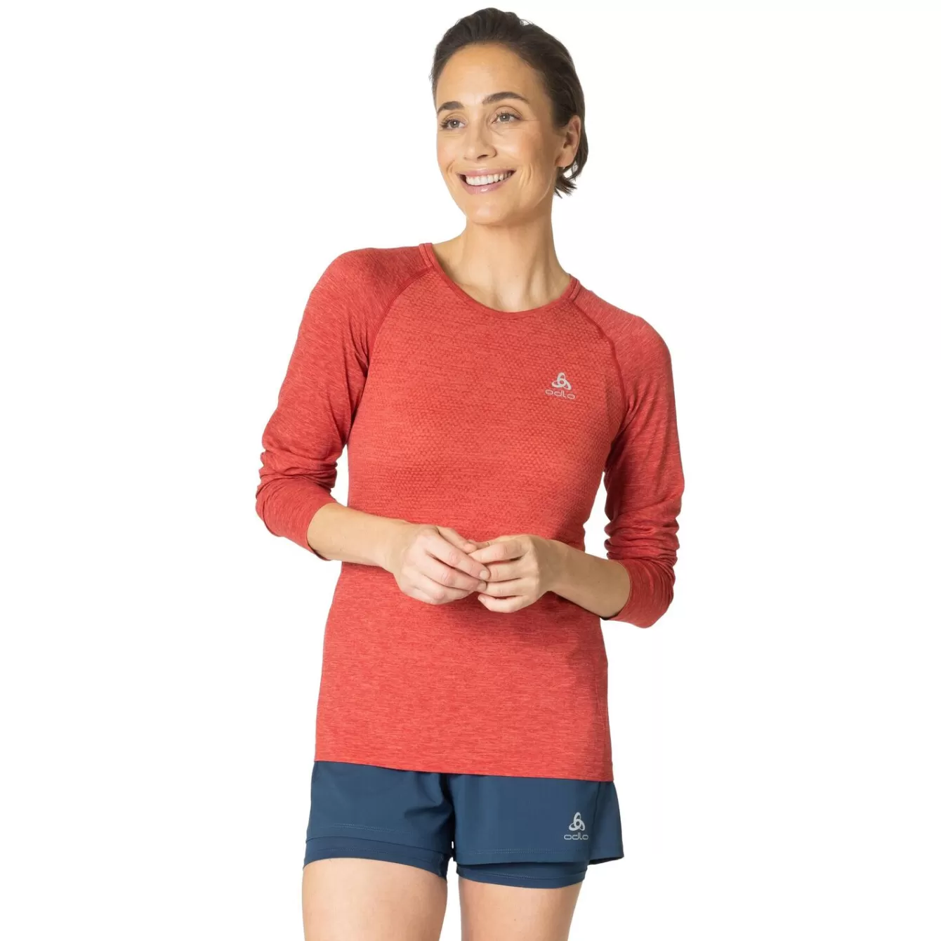 T-Shirt De Running Sans Coutures A Manches Longues Essentials | Odlo Hot