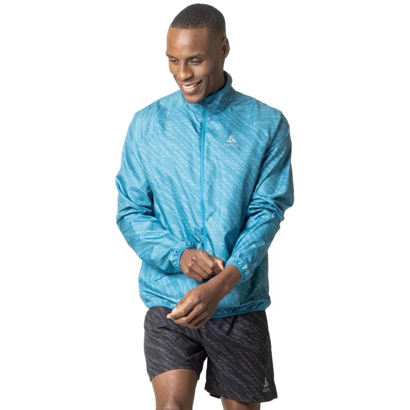 Veste De Running Imprimee Essentials Light | Odlo Outlet