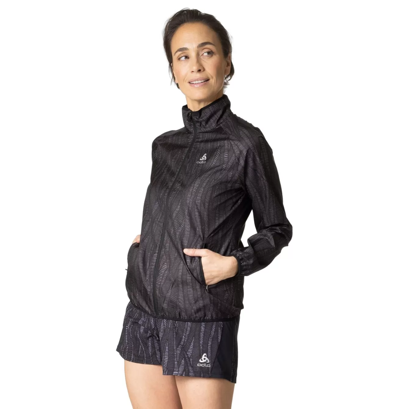 Veste De Running Imprimee Essentials Light | Odlo Store