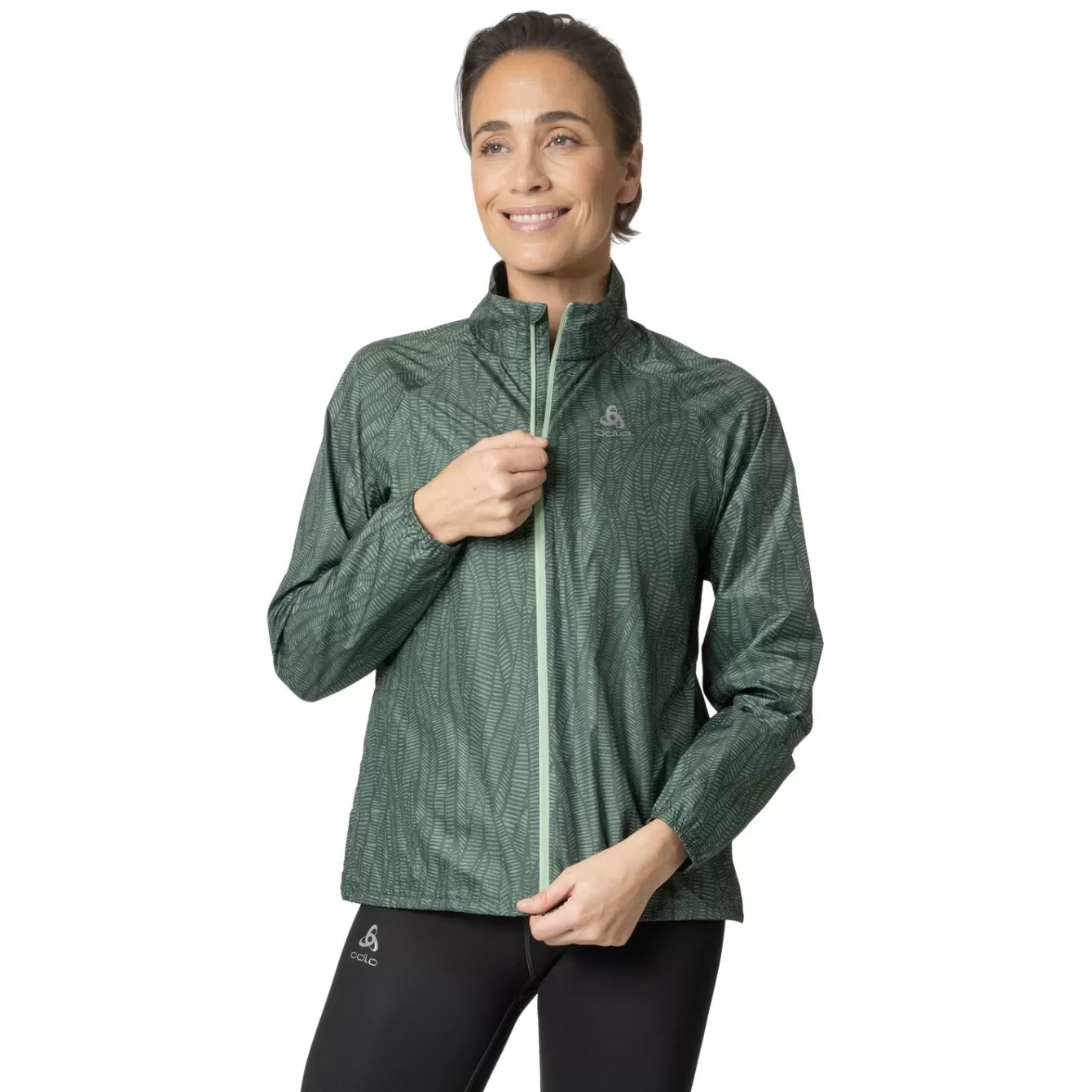 Veste De Running Imprimee Zeroweight | Odlo Shop