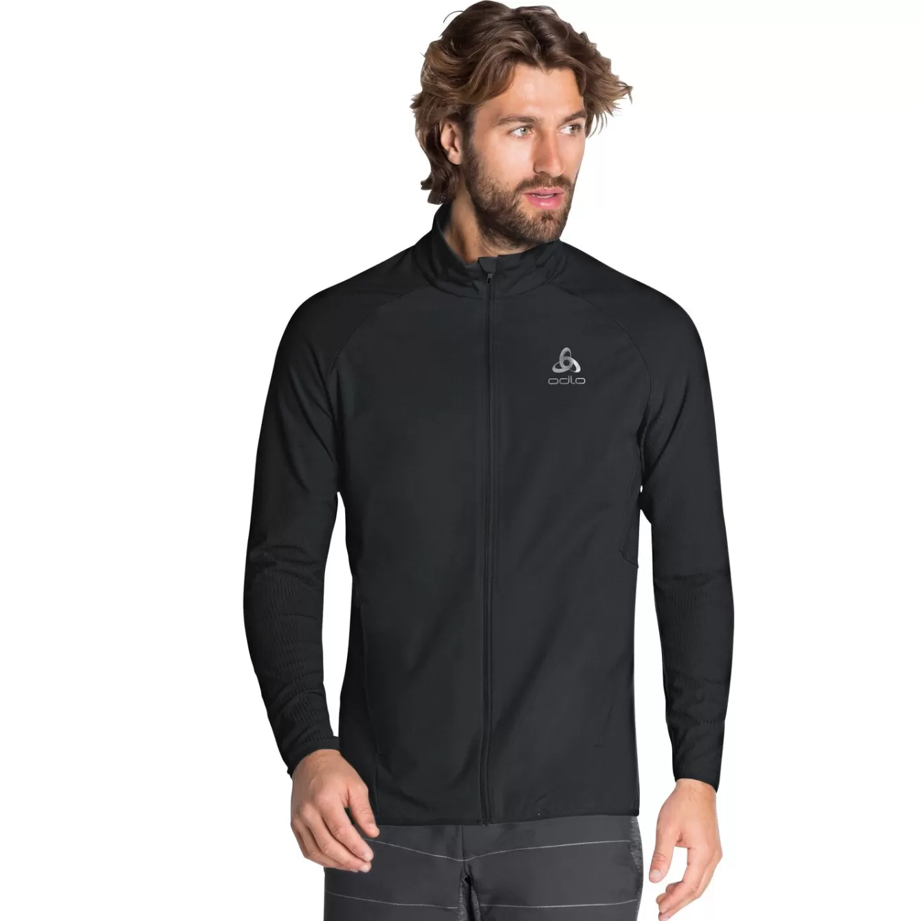 Veste De Running Zeroweight Warm Hybrid Pour Homme | Odlo Store